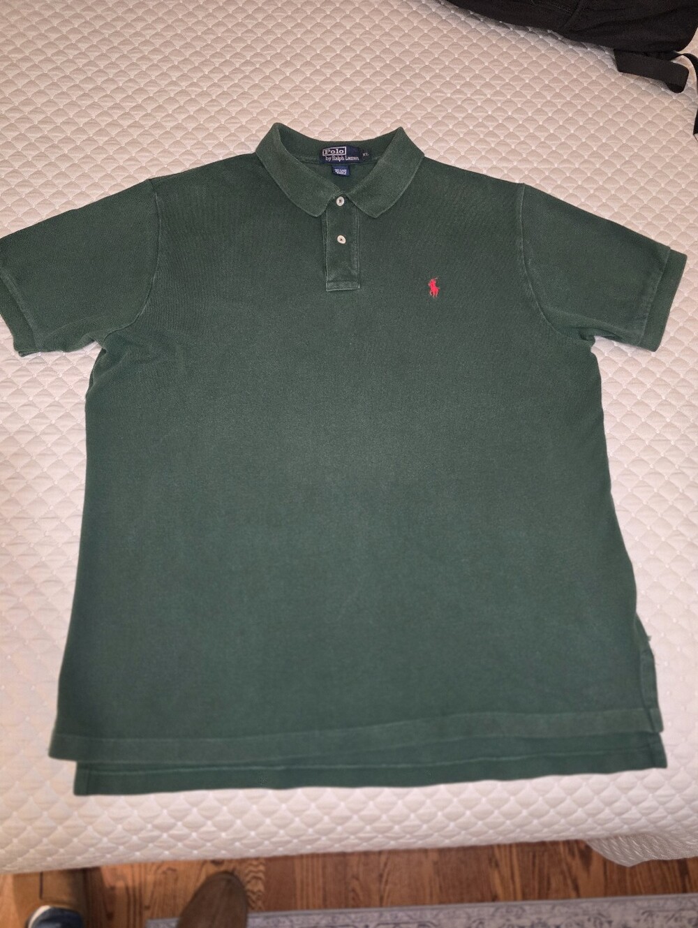 XL - Ralph Lauren Dark Green Polo with  Pony Logo.